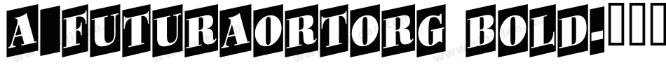a_FuturaOrtoRg Bold字体转换